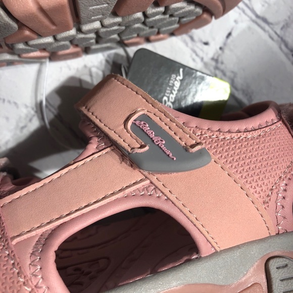 NIB! KIDS Eddie Bauer Gracey Sandal Pink & Gray - Picture 7 of 11